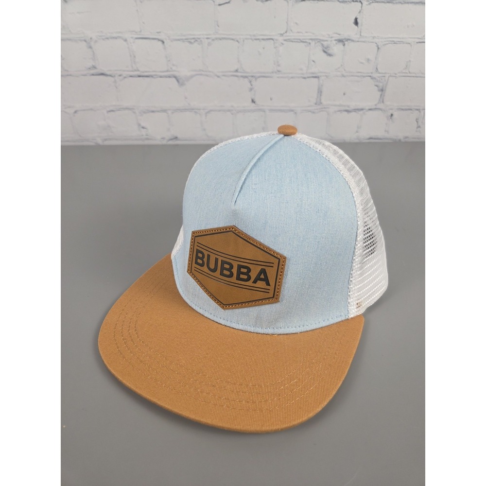 Knuckleheads BUBBA Blue Kids Trucker Hat Medium Snap Back